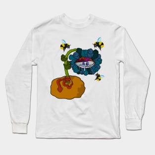 Sad Freida Flower Long Sleeve T-Shirt